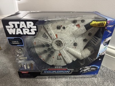 Star Wars Micro Galaxy Squadron Millennium Falcon Launch Edition SERIE 1 Neu