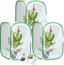 3-Pack Insect and Butterfly Habitat Cage 3 x 15.7 x x 23.6"