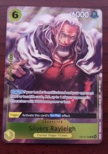 Silvers Rayleigh (Dash Pack) Foil R The Azure Sea's Seven OP14-108 Full Art