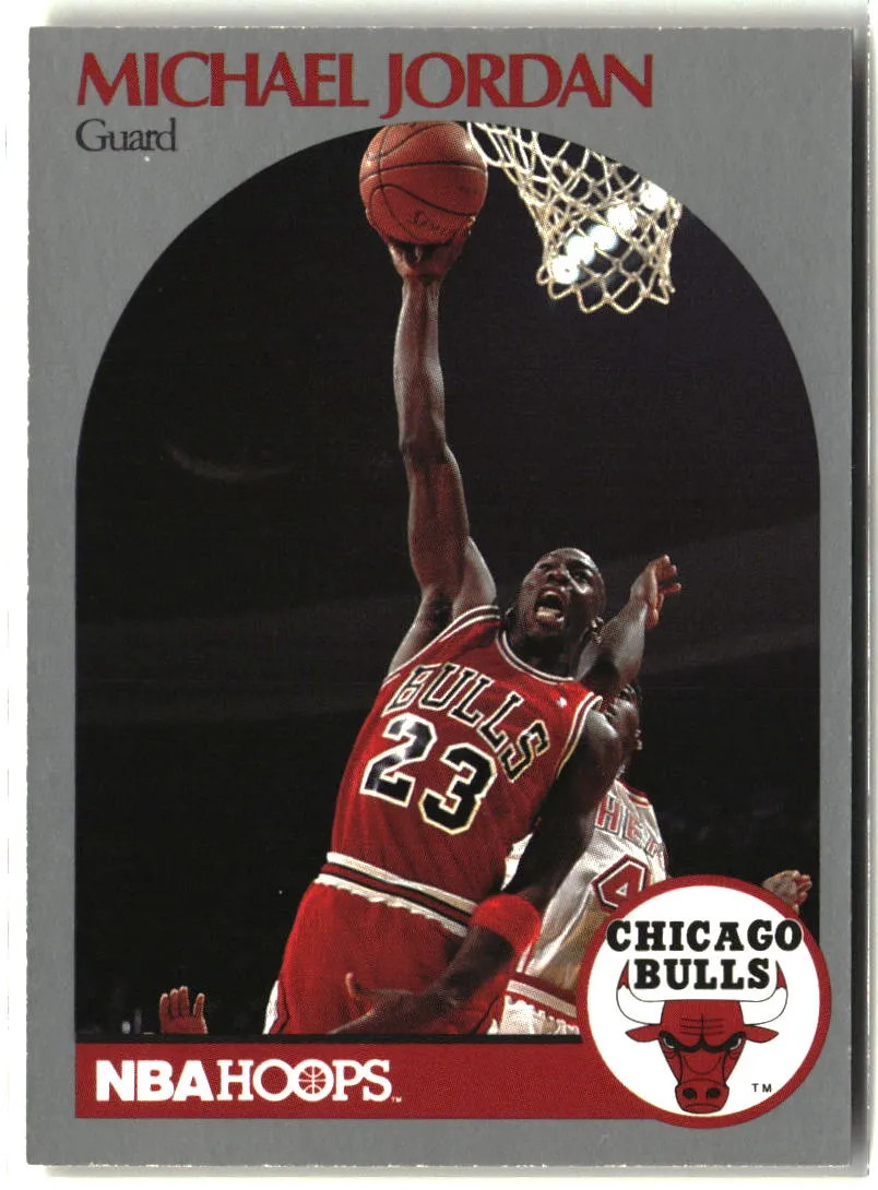 Michael Jordan 1990-91 Hoops #65