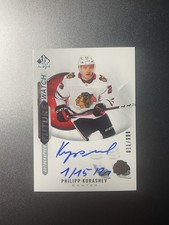 2020-21 SP Authentic Philipp Kurashev Future Watch Auto INSCRIBED 11/50 SSP #175