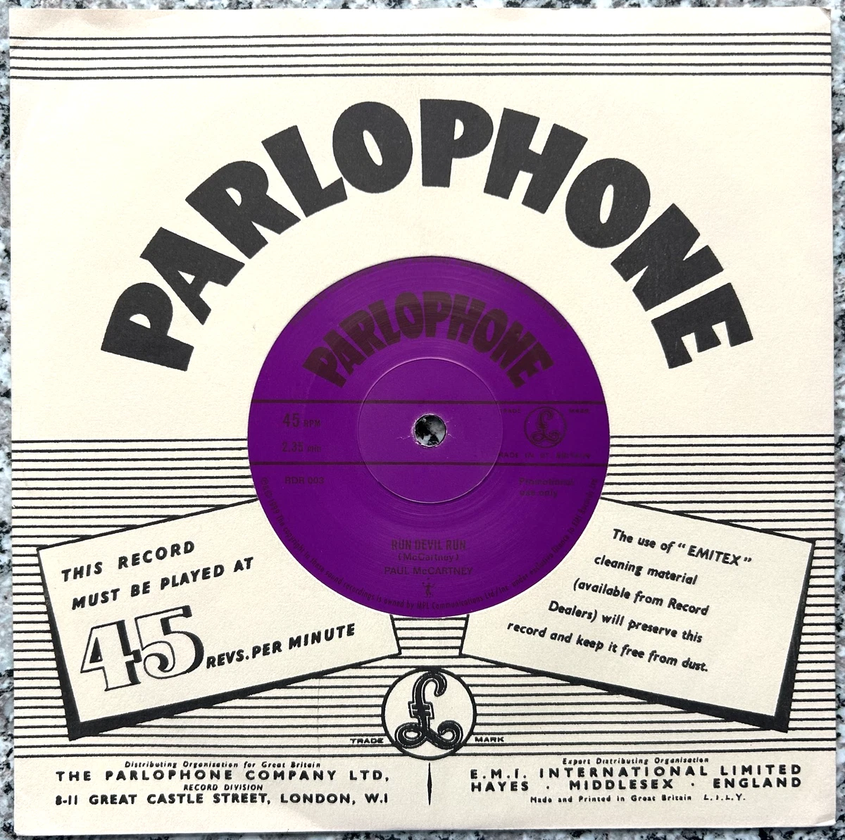Mccartney Run Devil Run In Vinyl Records for sale | eBay