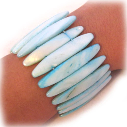 Nuevo Brazalete Pulsera Madreperla Concha/Conchas Playa Náutico Resort Ropa Boho Foto 4 de 4