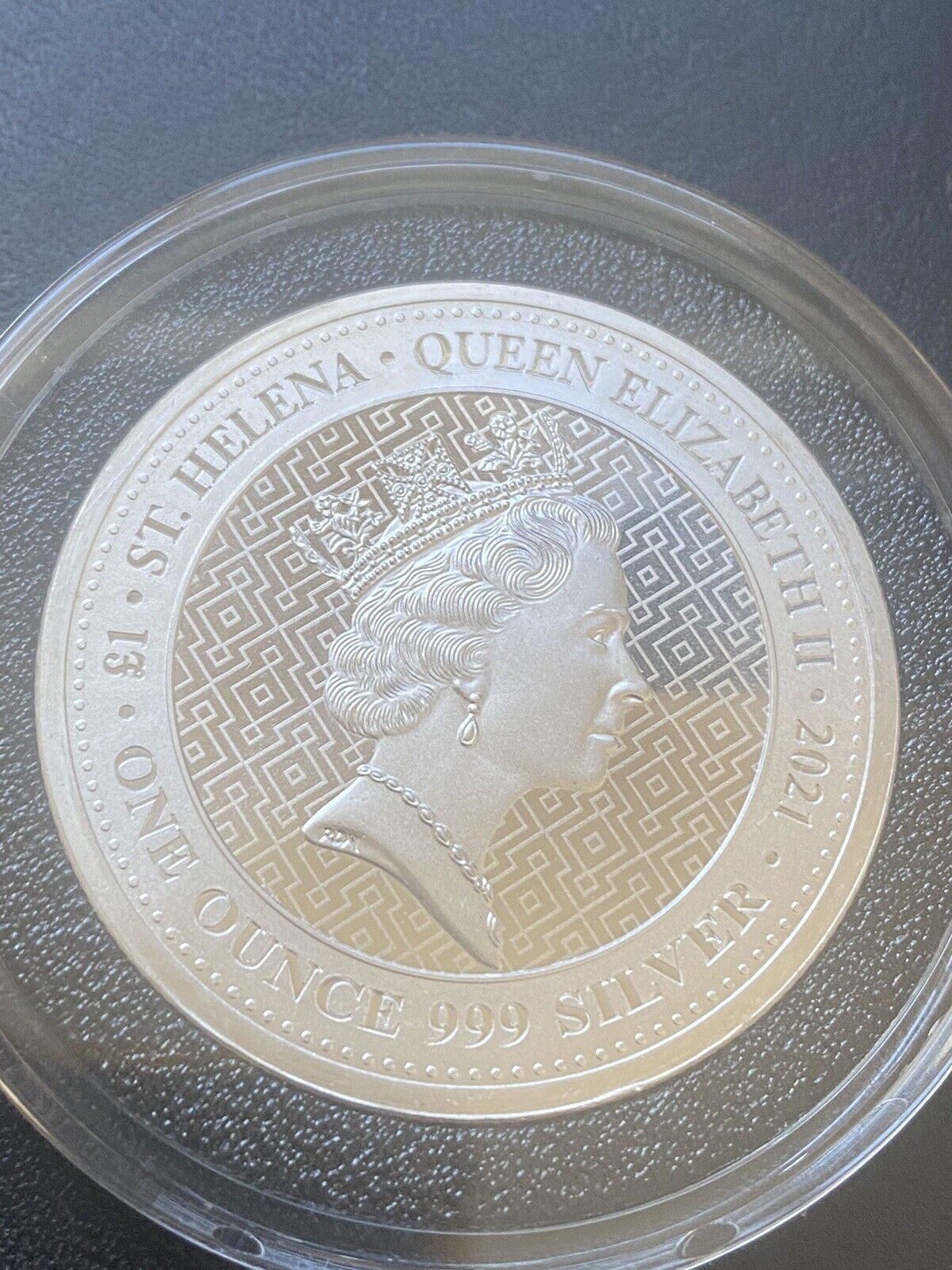 2021-(2)+ 2022-1 oz St Helena Silver Coins-Queen’s Virtues (Victory)+Truth+Angel