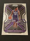 Robert Woodard II Signed 2020-21 Panini Prizm Card Auto Kings Autograph COA
