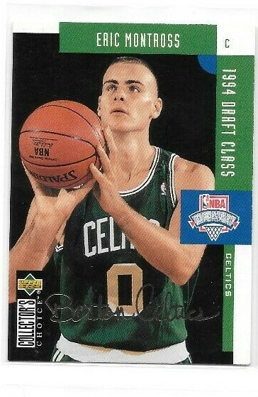 ERIC montross　NBA　プロバスケットボール　トレーディングカード 1994-95 Collector's Choice German Edition Gold Eric Montross