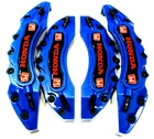 Brake Caliper Covers Universal Fit Front & Rear Set 4 PCS Honda Acura R type USA
