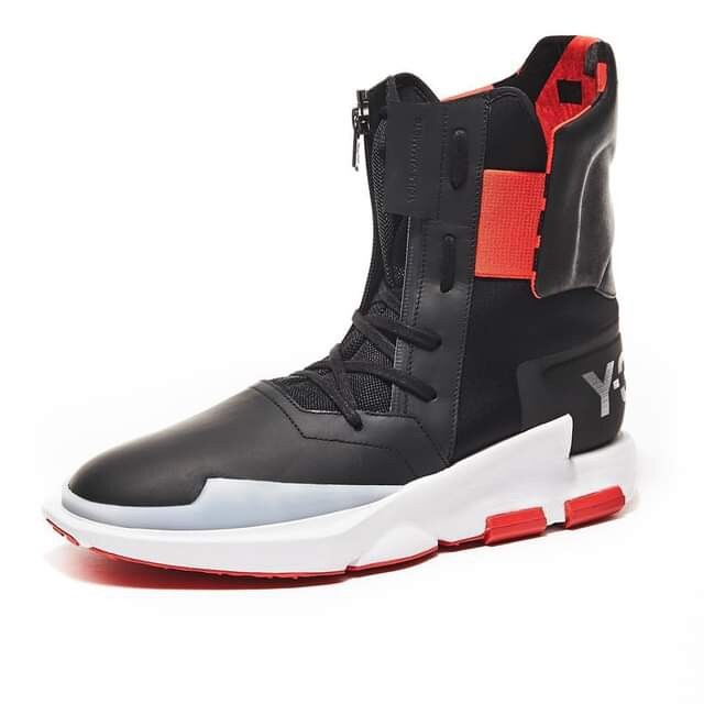 Adidas Y-3 Noci0003 yohji yamamoto Black Flame Scarlet Red Mens