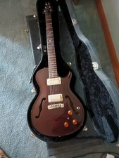 PRS 6 string guitar semi-hollow body, all mahogany, piezo pickup, fantastic tone
