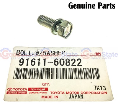 Genuine Hiace LH118 LH112 LH108 LH102 KLH28 Transfer Oil Pump Bolt w Washer