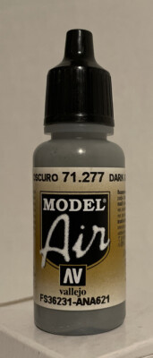 Vallejo Model Air 71.277, Dark Gull Gray FS36231 ANA621.