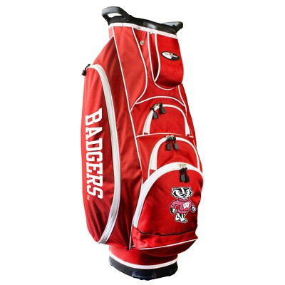 NEW Team Golf  Wisconsin Badgers Albatross Golf Cart Bag