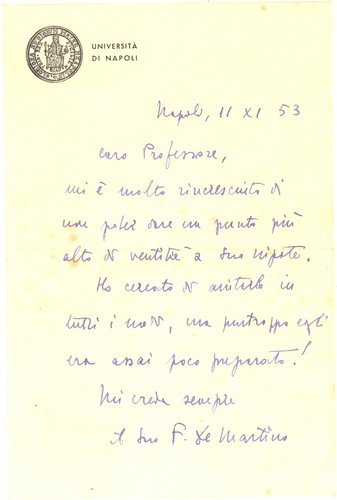 Lettera ad una collega