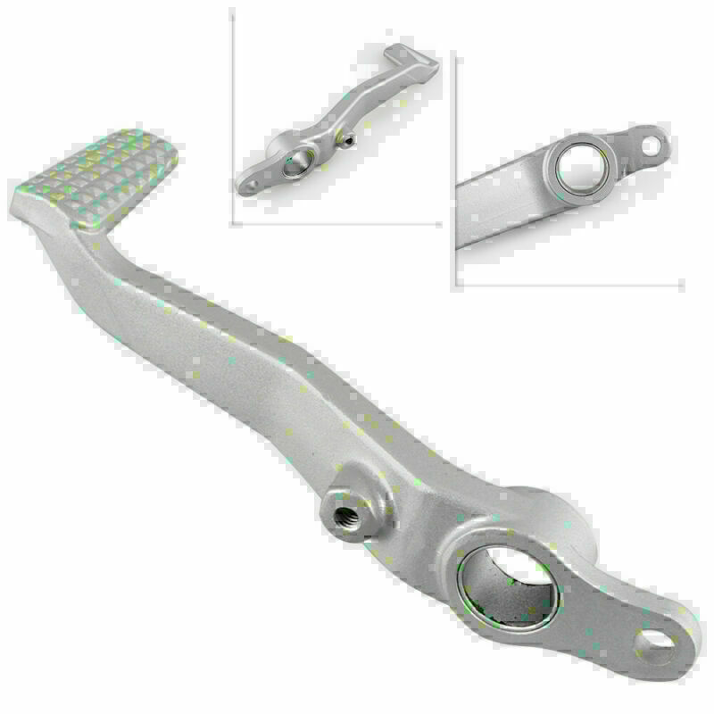 Silver Motorcycle Rear Brake Pedal fit Kawasaki ZX9R 19982003 & ZX6R