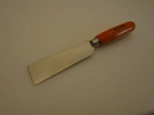 Hyde USA 4-inch Semi Stiff Blade Hi Carbon Square Tip Shop Knife Wood Handle