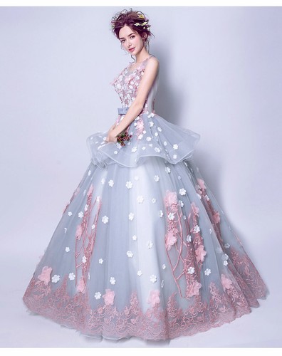 Noble Evening Formal Party Ball Gown Prom Bridesmaid Acting Wedding Dress TS2352 - Picture 7 of 12