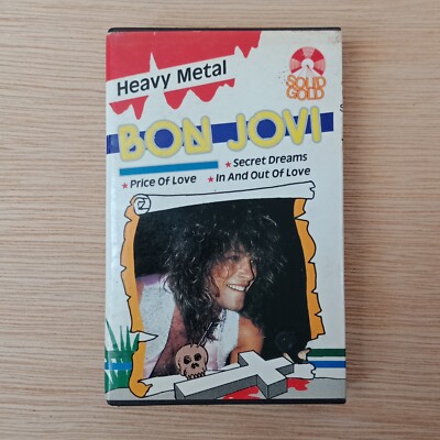 BON JOVI -Heavy Metal- Rare Malaysia Cassette