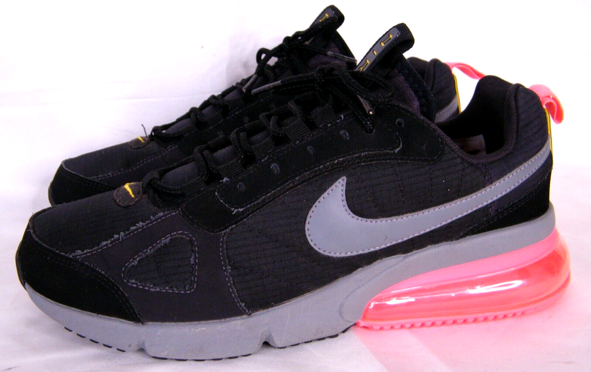 Nike Air Max 270 Futura Running Shoe AO1569-007 Black/Hot Punch/Cool Grey  Mens