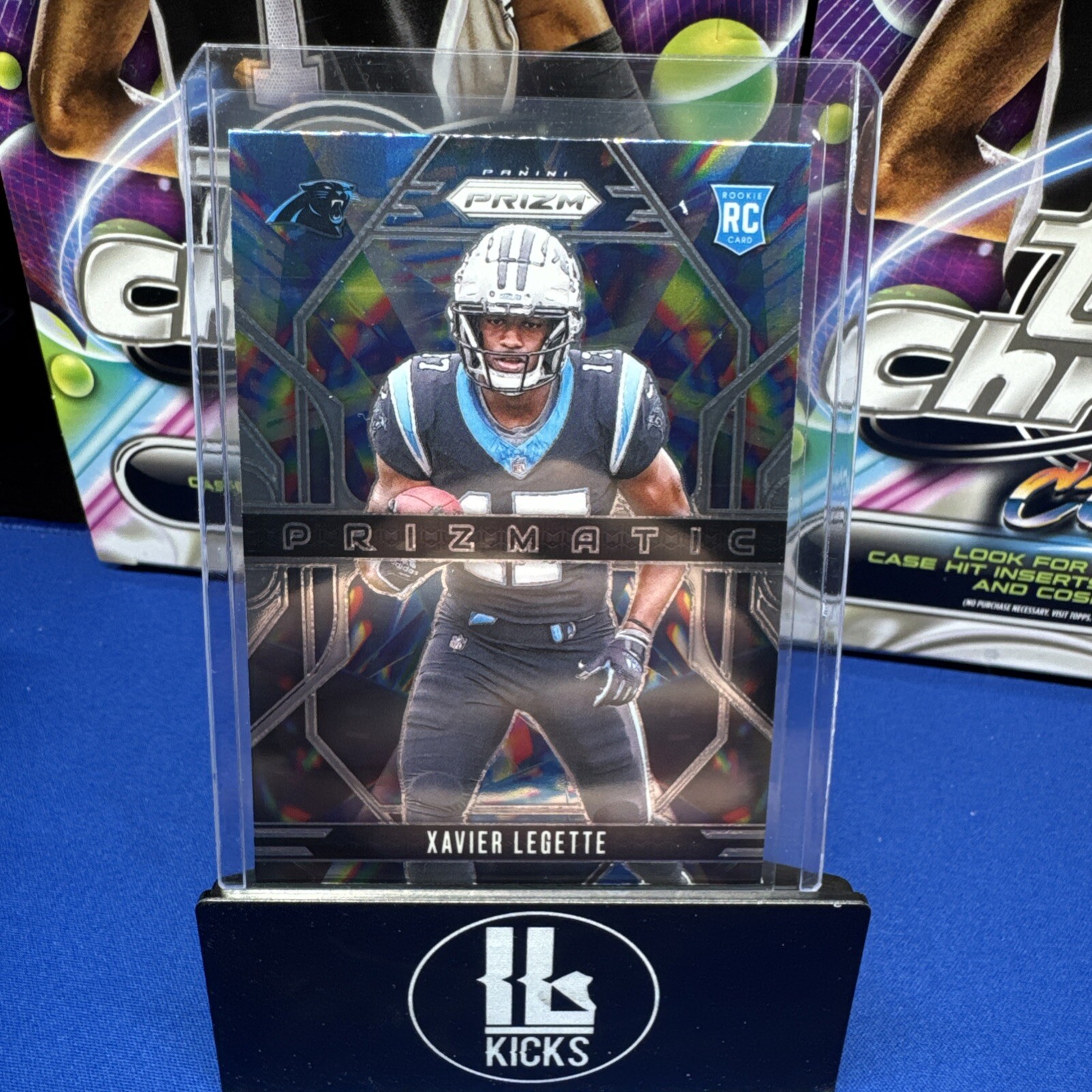 2024 Panini Prizm - Prizmatic #16 Xavier Legette (RC)