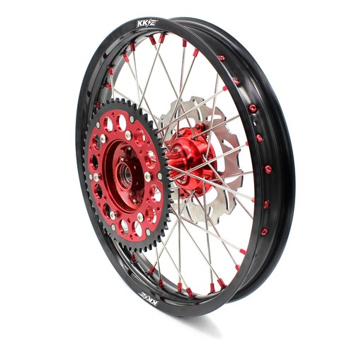 Llanta KKE 21" 18" Fundición Roja Ajuste HONDA CR125R 1998-2001 CR250R 1997-2001 - Imagen 5 de 13