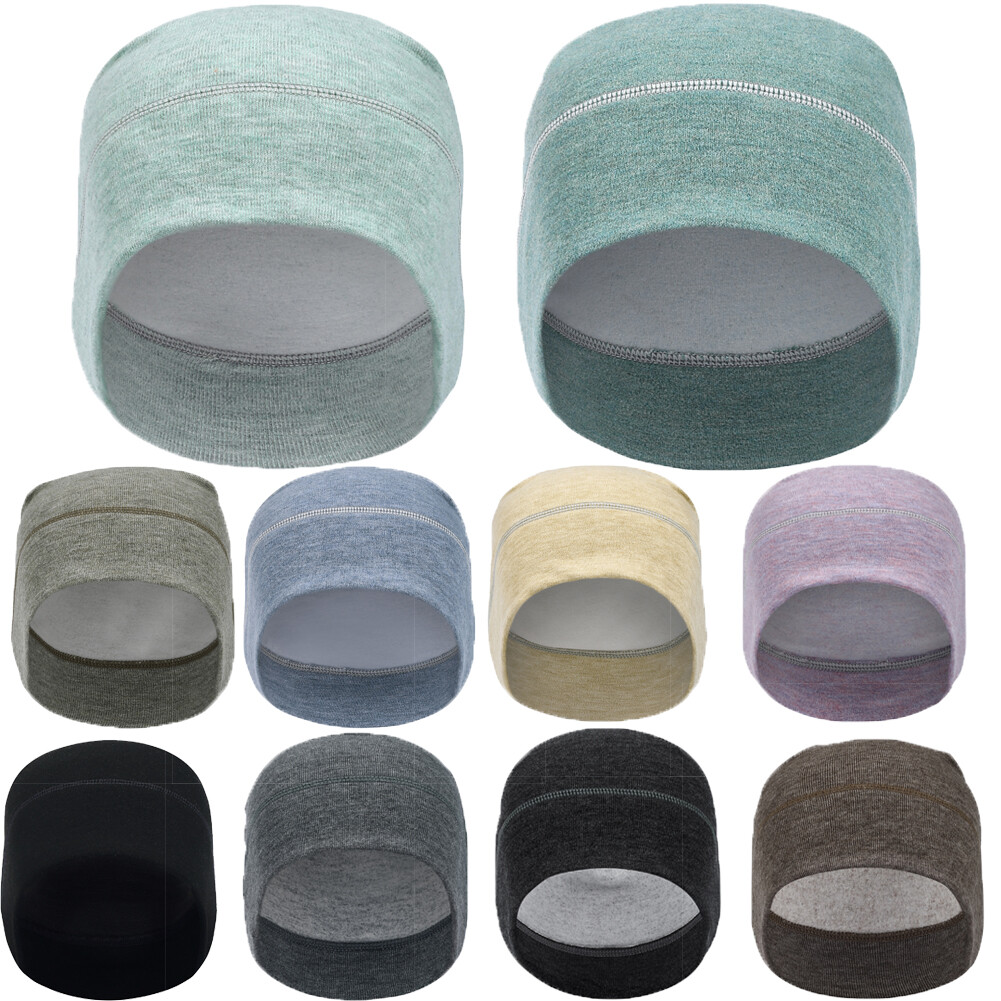 Winter Fleece Warm Helmet Lined Riding Skull Cap Windproof Ear Protection Beanie