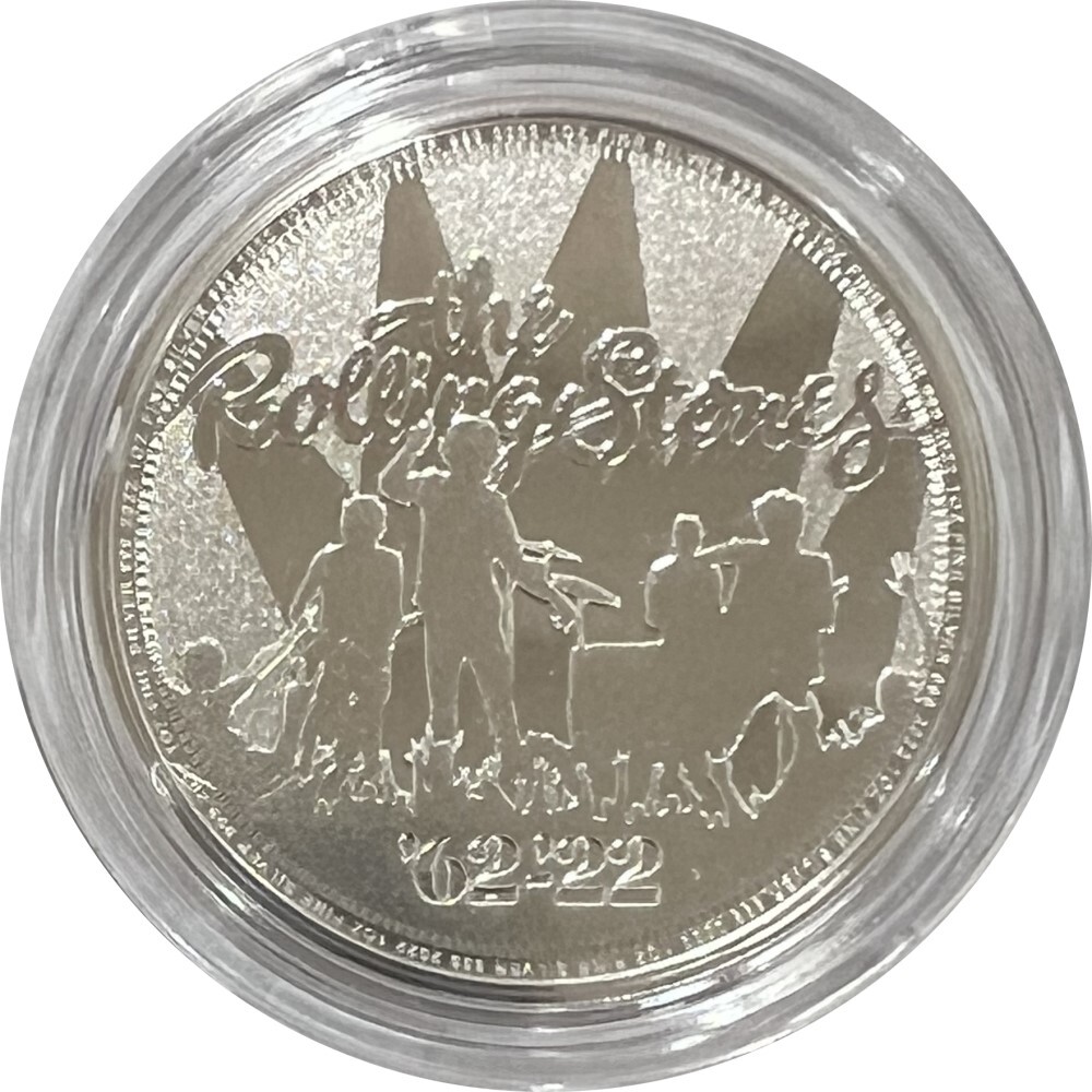2022 Great Britain 1 oz Silver Music Legends: The Rolling Stones