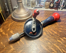 Vintage Stanley Hi-Low Drive Hand Drill No. HI-220-USA