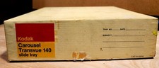 Vintage Kodak Carousel Transvue 140 Slide Trays in Orig. Box