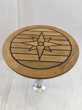 Boat Round Teak Table Top 500/650/800mm 19.7/...