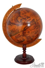 LF62735EC: INTERLUDE Revolving World Globe On Stand