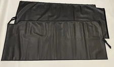 International Windshield Curtains. Left And Right Side. Black. New