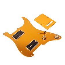 HH Loaded Prewired Pickguard Humbucker Alnico V P90 Pickup Capacitor for Strat