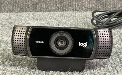 Logitech Logi 860-000527 HD 1080p Video, USB Plug-and-Play PC Webcam In Black