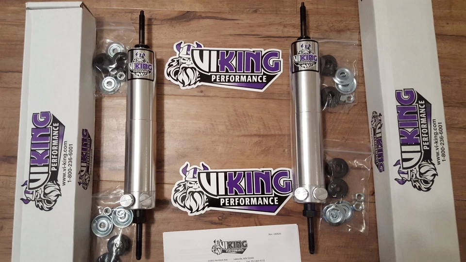 1960-1969 Mercury Comet Viking Rear Double Adjustable Shocks B218 Made in USA! - Image 4 of 4