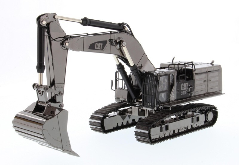 Cat 390F L Excavator - Gunmetal - Diecast Masters 1:50 Scale Model