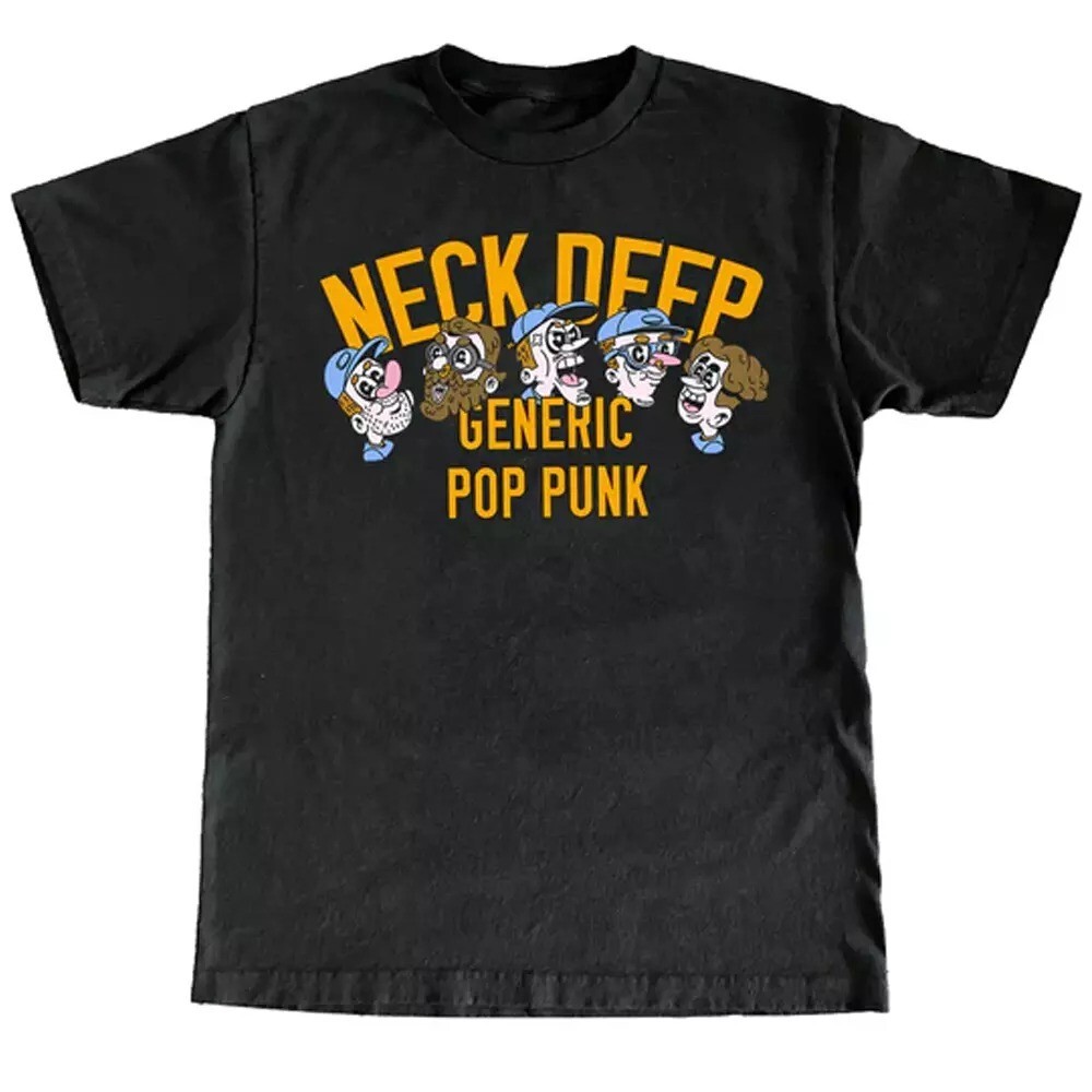 ス*ー様 Neck Deep GENRIC POP PUNK Tシャツ XXL ス*ー様 Neck Deep GENRIC POP PUNK Tシャツ XXL Neck Deep band pop