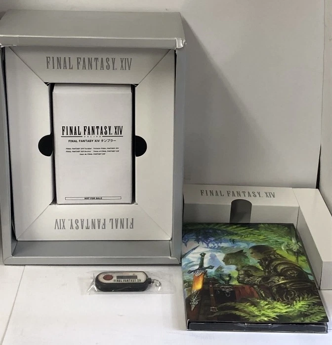 Final Fantasy XIV 14 Collector's Edition With Security Token Tumbler Square Enix - Image 3 of 4
