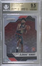 2016-17 Panini Prizm Silver Prizm DeAndre' Bembry #77 BGS 9.5 GEM MINT n8q