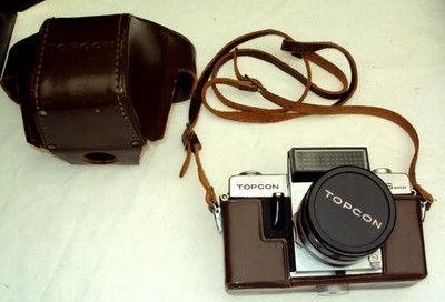 TOPCON CAMERA-1963-TOKYO KOGAKU JAPAN UV TOPCOR 1:2 f=53mm LENS