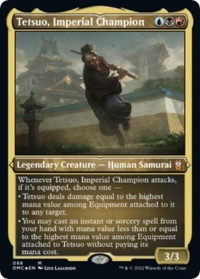 Tetsuo, Imperial Champion (Foil Etched) -Foil Near Mint MTG
