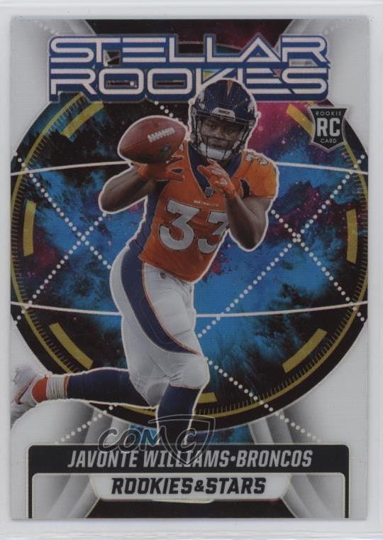 Javonte Williams Panini Rookies & Stars Stellar Rookies #SR9 White