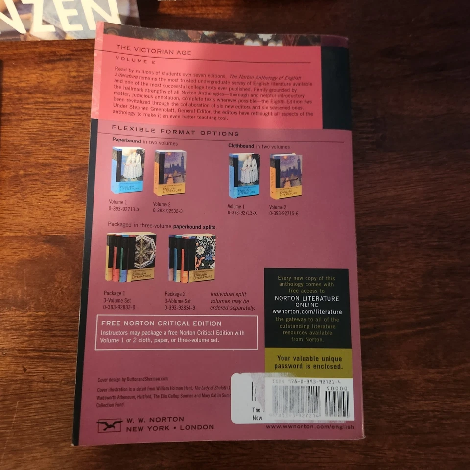 ENGLISH TEXT BOOK LOT MRS SEACOLE NORTHON 8TH EDITION VOLUME E CROSS ROADS - Image 3 of 4