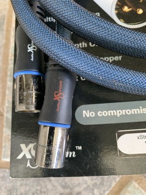 PS Audio xStream Audio Statement XLR Interconnects 1 pair 1 meter