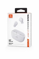 Image of JBL Wave Buds 2 White ANC Bluetooth 5.3 Earbuds 40H Battery BNIB Sealed