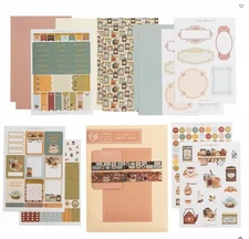 Archer & Olive Kit Club Endless Possibili-Teas Journal Planner Set Washi
