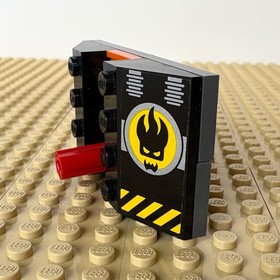 LEGO Agents: Break Jaw + Panel, GUN, agt003, 8633, SPEEDBOAT RESCUE, 2008