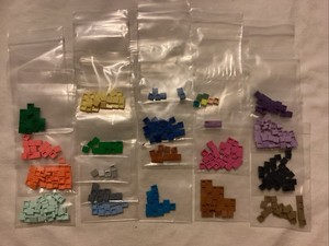 LEGO LOT OF NEW 1 X 1 Assorted  TILES FLAT SMOOTH PIECES All In Pics