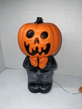 2025 Hyde and EEK 12" Scared Jack Lit Blow Mold Halloween Decoration New