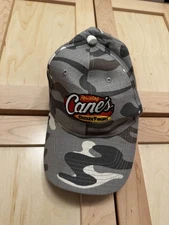 Raising Canes One Love Camo Pattern Adjustable Strap Hat