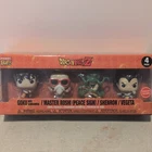 Funko Pocket Pop Dragon Ball Z 4 Pack GameStop Exclusive Goku Vegeta Shenron